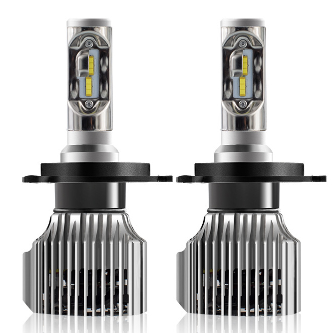 DC 12-36V 30W H4/9003/HB2, H7, 9005/HB3, 9006/HB4, 9012/HIR2, H11/H8/H9, H3, 880/881/H27, H1/64150 4500LM/per Waterproof LED Car Headlight Bulb Auto Bulb Headlamp, 2pcs/pack